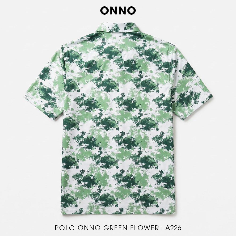 Alternative view of Polo Onno Green Flower - A226